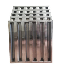 kitchen range hood stainless steel baffle grease filter
